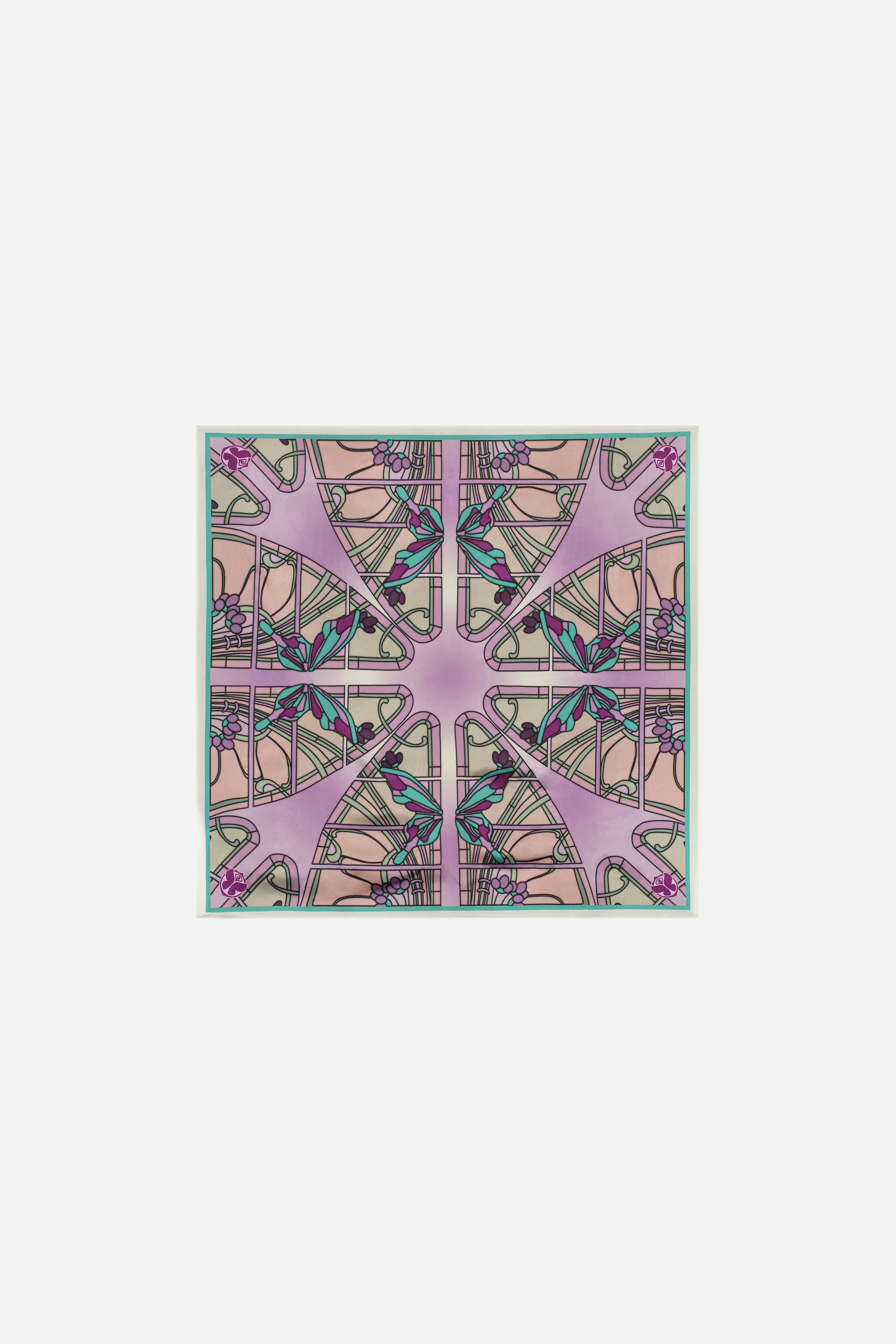BUTTERFLY VITRAIL HEAD SCARF